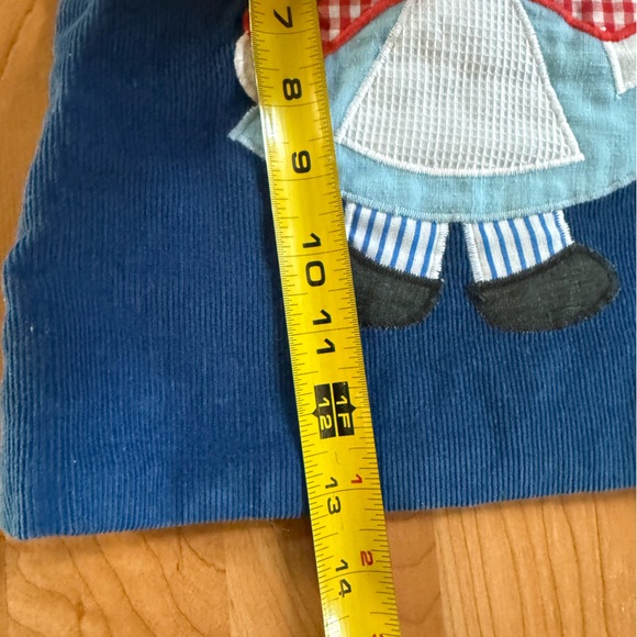 Vintage The Pond Raggedy Ann Dress Blue Corduroy Baby Large - Picture 2 of 8